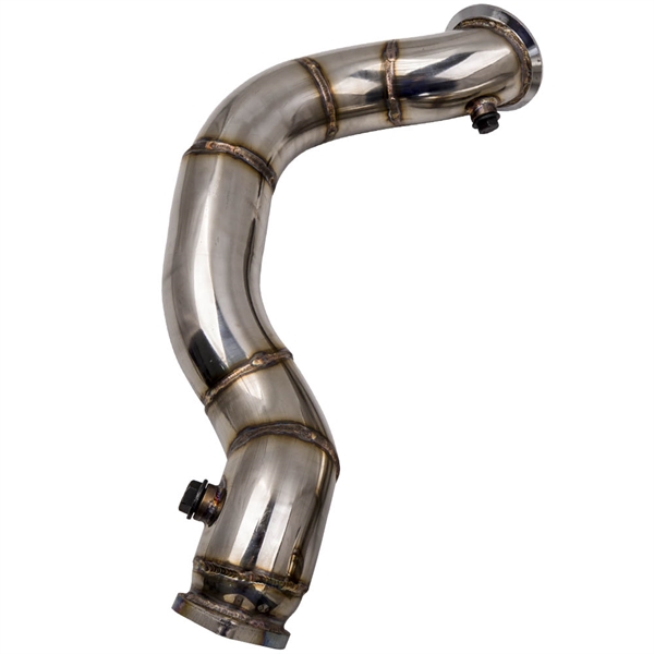 排气歧管 2pcs Exhaust Turbo Down pipe for BMW N54 E90/E91/E92/E93/E82/135i/335i 2007-2010 Tube Pipes-6