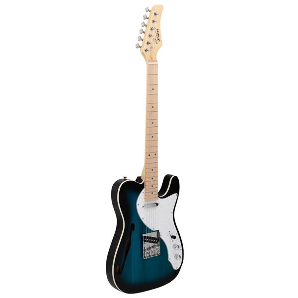 【AM不售卖】GTL 半空心单-单拾音器 玫瑰木指板 化蓝色-白珍珠护板 S201 TL电吉他-7