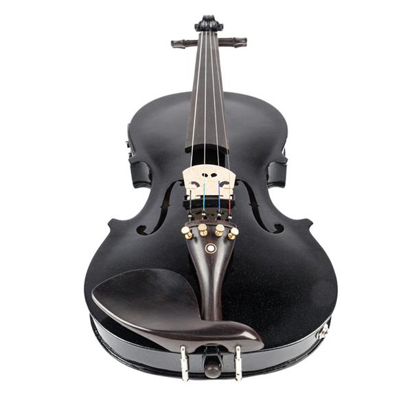【AM不售卖】GV102 4/4 全实木 黑色 带EQ 小提琴-8