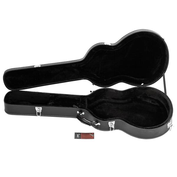 【AM不售卖】PVC 随琴身鼓面型 黑色细纹 Gibson/EPI ES-335爵士电吉他  电吉他皮盒-7