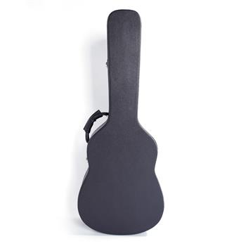 【AM不售卖】PVC 随琴身型 黑色细纹 39in 古典 吉他皮盒