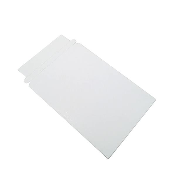 100pcs 短边开口 15.3*20.5cm（6in*8in） 白色 纸质信封袋-3