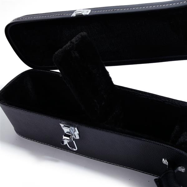 【AM不售卖】PVC 随琴身型 黑色细纹 39in 古典 吉他皮盒-9