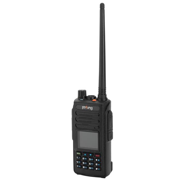 英规 DMR-1702 5W 2200mAh 分体充可拆天线彩屏UV双段带GPS  成人 数字对讲机-9