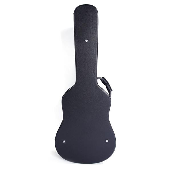 【AM不售卖】PVC 随琴身型 黑色细纹 41in民谣 吉他皮盒-6