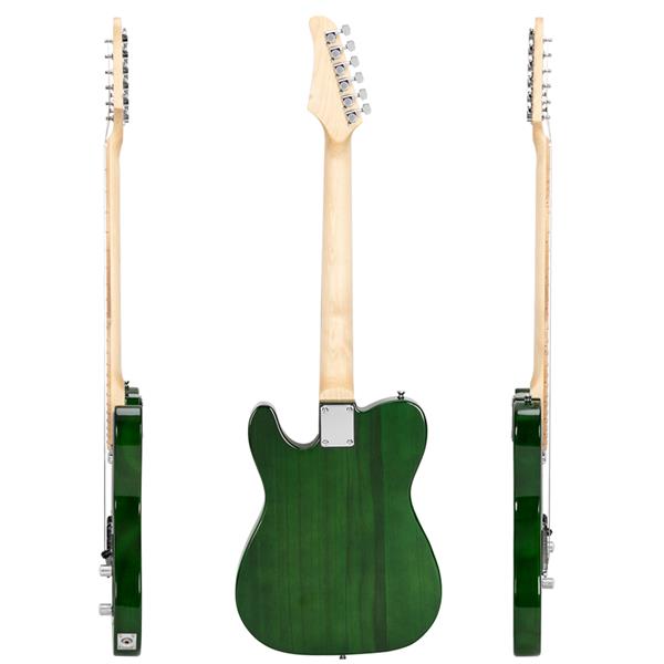 【AM不售卖】GTL 实心单-单拾音器 枫木指板 绿色-黑护板 S101 TL电吉他-14