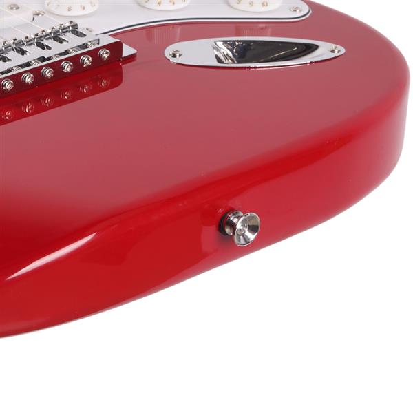 【AM不售卖】GST 单-单-单拾音器 枫木指板 红色-白护板 S201 ST电吉他-9