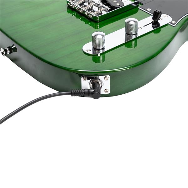 【AM不售卖】GTL 实心单-单拾音器 枫木指板 绿色-黑护板 S101 TL电吉他-16
