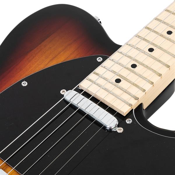 【AM不售卖】GTL 实心单-单拾音器 枫木指板 日落色-黑护板 S101 TL电吉他-10