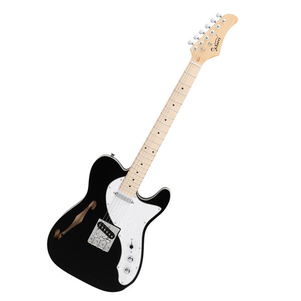 【AM不售卖】GTL 半空心单-单拾音器 玫瑰木指板 黑色-白珍珠护板 S201 TL电吉他-10