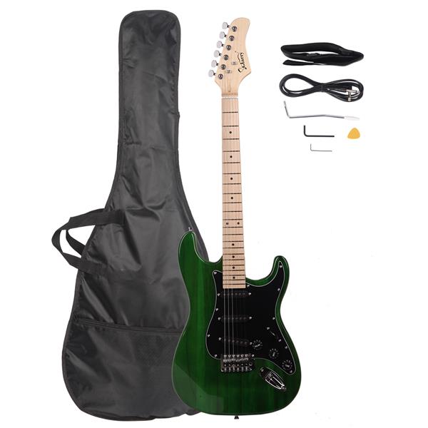 【AM不售卖】GST 单-单-单拾音器 枫木指板 绿色-黑护板 S102 ST电吉他-2