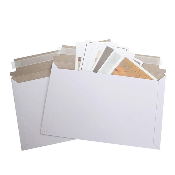 100pcs 长边开口 16.5*11.5cm（6.5in*4.5in） 白色 纸质信封袋-6