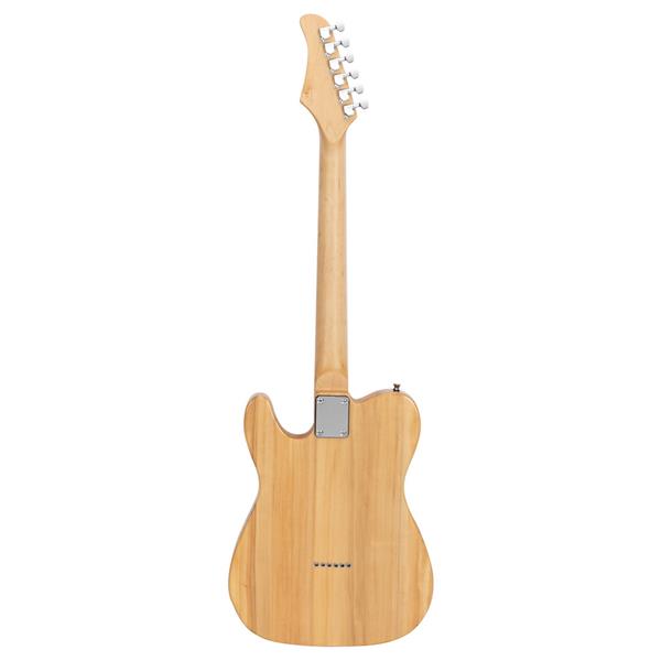 【AM不售卖】GTL 半空心单-单拾音器 玫瑰木指板 原木色-白珍珠护板 S201 TL电吉他-9