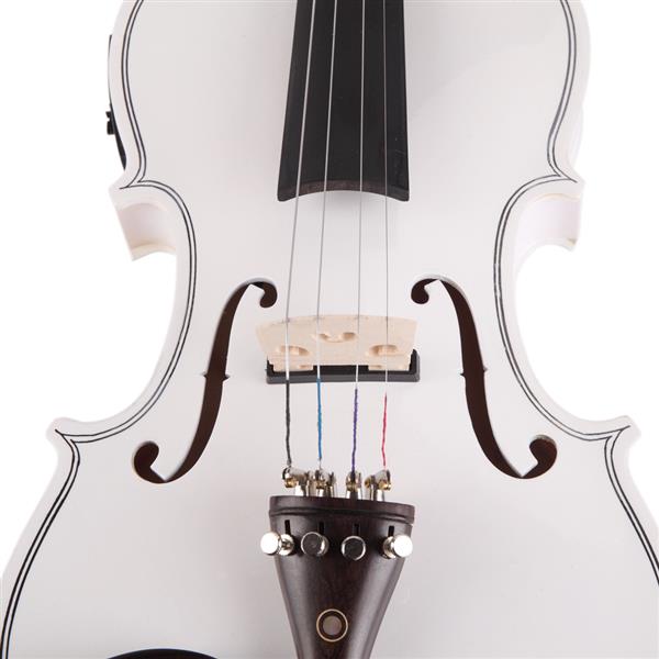 【AM不售卖】GV102 4/4 全实木 白色 带EQ 小提琴-13