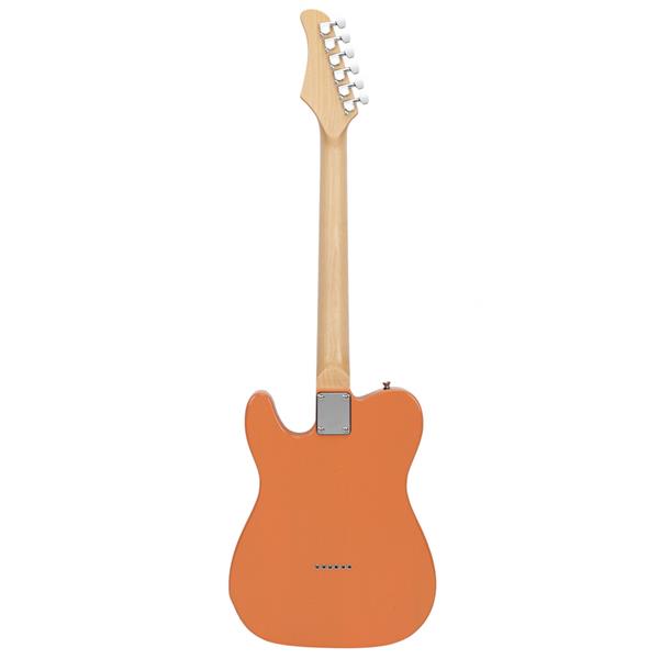 【AM不售卖】GTL 半空心单-单拾音器 玫瑰木指板 橘红色-白珍珠护板 S201 TL电吉他-8