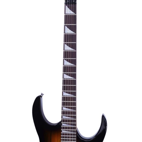 【AM不售卖】双-单-双拾音器 日落色 170型电吉他+音箱套装-5