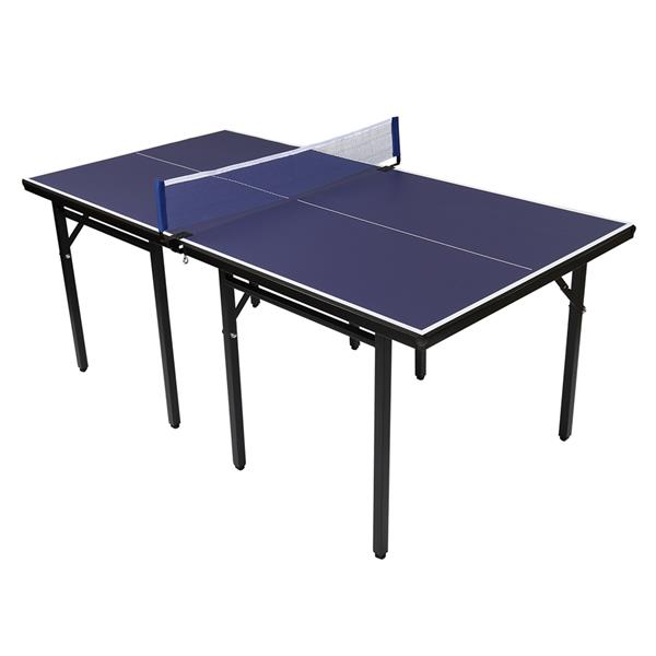 183*91.5*76.5cm MDF 紫蓝色 XD-086 S001 可折叠 室内 儿童/青少年 乒乓球桌-9