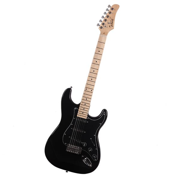 【AM不售卖】GST 单-单-单拾音器 枫木指板 黑色-黑护板 S102 ST电吉他-9