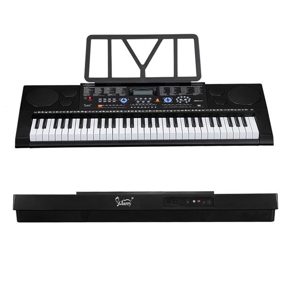 【AM不售卖】GEP-102 61键 黑色 教学多功能 电子琴+支架套装-46