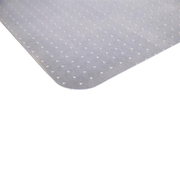 超优惠套装 两块PVC透明地板保护垫 椅子垫 带钉 凸形 【90x120x0.2cm】-3