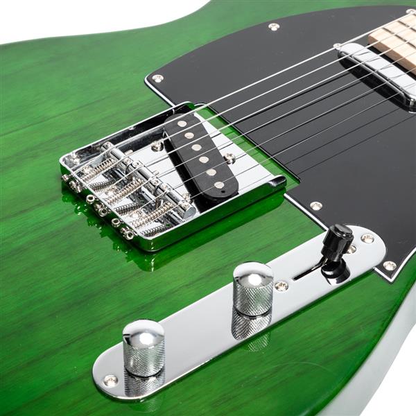 【AM不售卖】GTL 实心单-单拾音器 枫木指板 绿色-黑护板 S101 TL电吉他-10