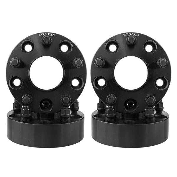 4pcs Professional Hub Centric Wheel Adapters for Dodge Ram 1500 2012-2016 Black-3