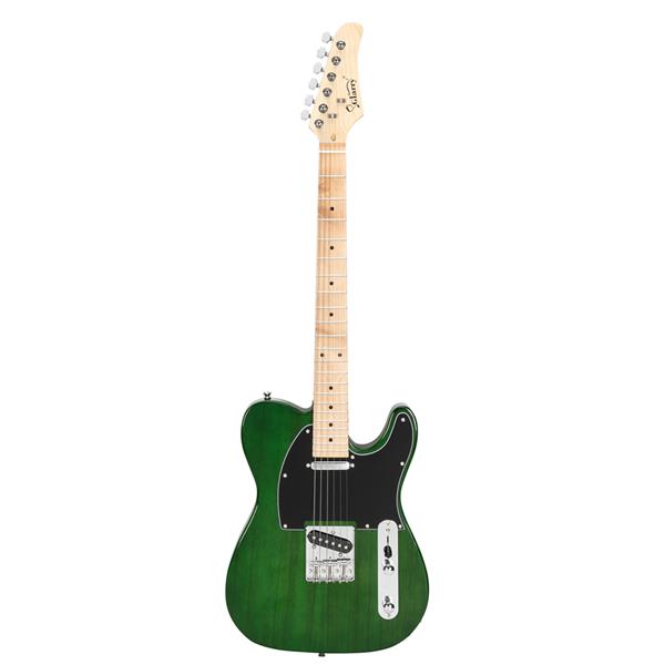 【AM不售卖】GTL 实心单-单拾音器 枫木指板 绿色-黑护板 S101 TL电吉他-2