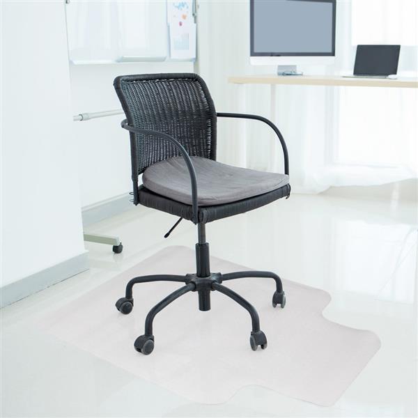 超优惠套装 两块PVC透明地板保护垫 椅子垫 带钉 凸形 【90x120x0.2cm】-21