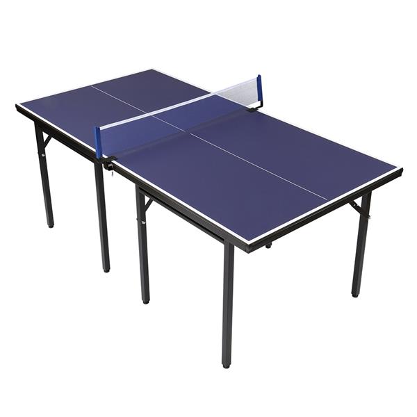 183*91.5*76.5cm MDF 紫蓝色 XD-086 S001 可折叠 室内 儿童/青少年 乒乓球桌-16