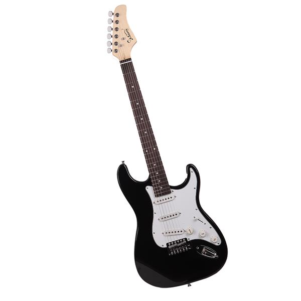 【AM不售卖】GST 单-单-单拾音器 玫瑰木指板 黑色-白护板 S101 ST电吉他-4