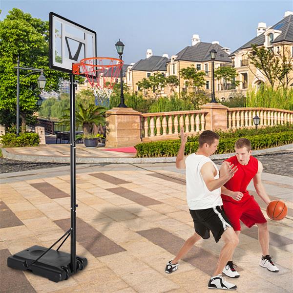 LX】B07N PVC透明板 210-305cm N002 便携式可移动 青少年 篮球架-23