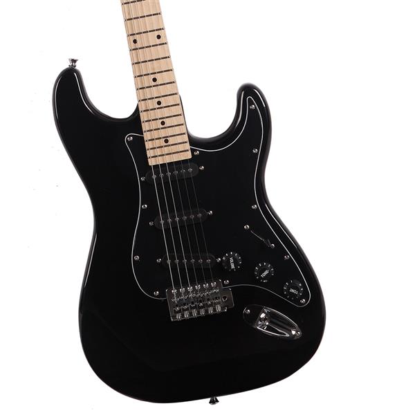 【AM不售卖】GST 单-单-单拾音器 枫木指板 黑色-黑护板 S102 ST电吉他-6