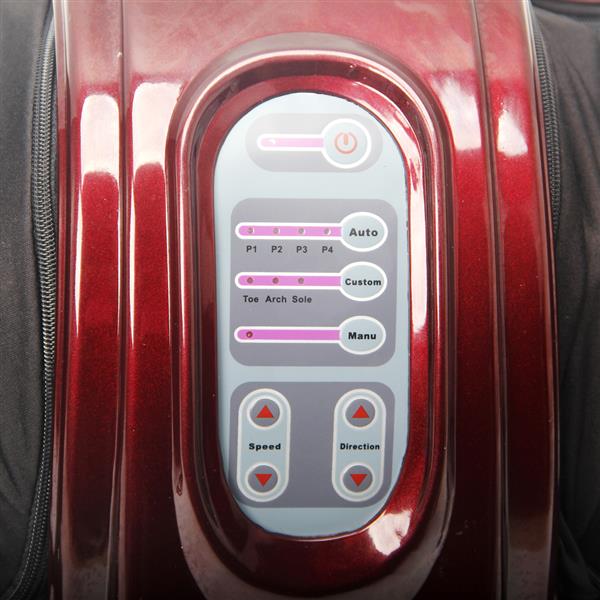 英规 200-220V 40W 红色 ABS 智能揉捏式足疗机低腿 足疗机-8