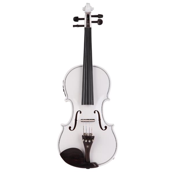 【AM不售卖】GV102 4/4 全实木 白色 带EQ 小提琴-3