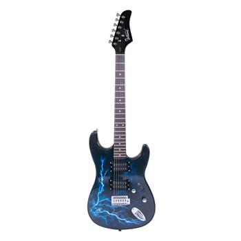 【AM不售卖】GST-E 单-单-单拾音器 玫瑰木指板 闪电贴花-黑背 S101 ST电吉他