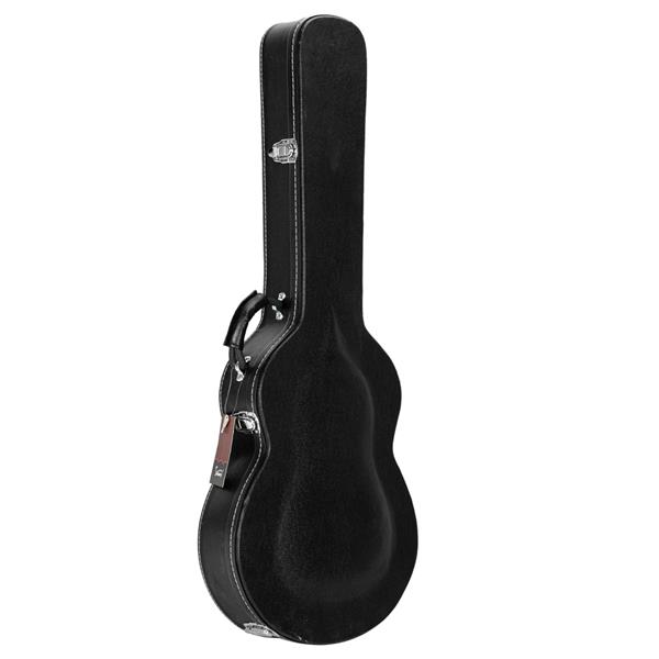【AM不售卖】PVC 随琴身鼓面型 黑色细纹 Gibson/EPI ES-335爵士电吉他  电吉他皮盒-10