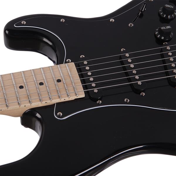 【AM不售卖】GST 单-单-单拾音器 枫木指板 黑色-黑护板 S102 ST电吉他-11