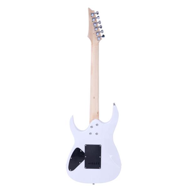 【AM不售卖】双-单-双拾音器 白色 170型电吉他+音箱套装-8