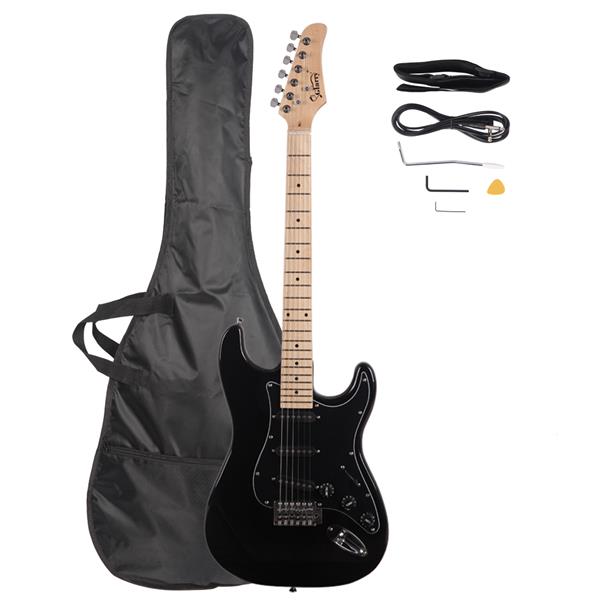 【AM不售卖】GST 单-单-单拾音器 枫木指板 黑色-黑护板 S102 ST电吉他-2