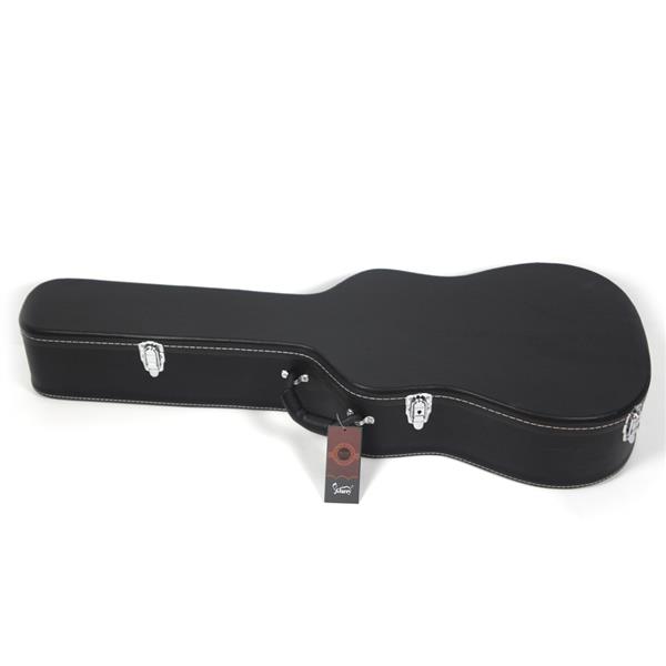 【AM不售卖】PVC 随琴身型 黑色细纹 39in 古典 吉他皮盒-3