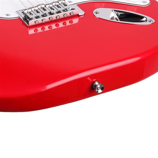 【AM不售卖】GST 单-单-单拾音器 玫瑰木指板 红色-白护板 S101 ST电吉他-14