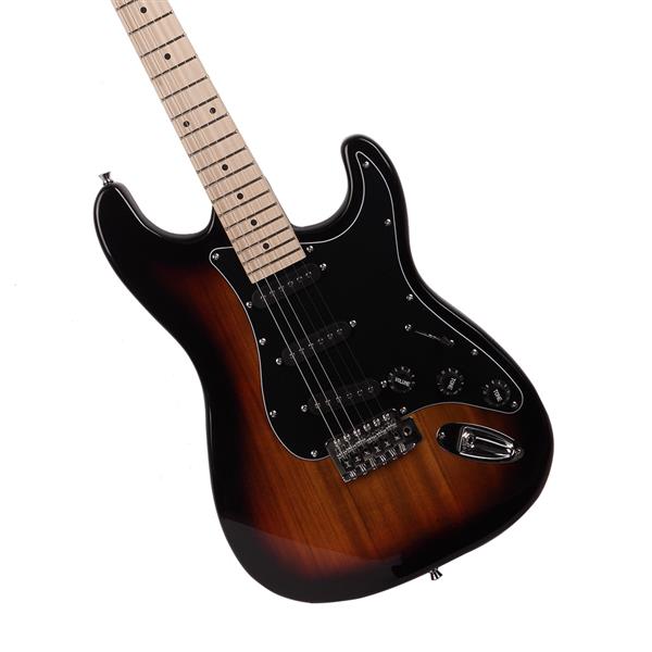 【AM不售卖】GST 单-单-单拾音器 枫木指板 日落色-黑护板 S102 ST电吉他-9