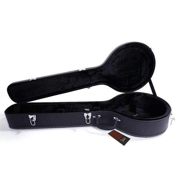 【AM不售卖】PVC 随琴身型 黑色细纹 五弦/六弦班卓琴 班卓琴皮盒-2