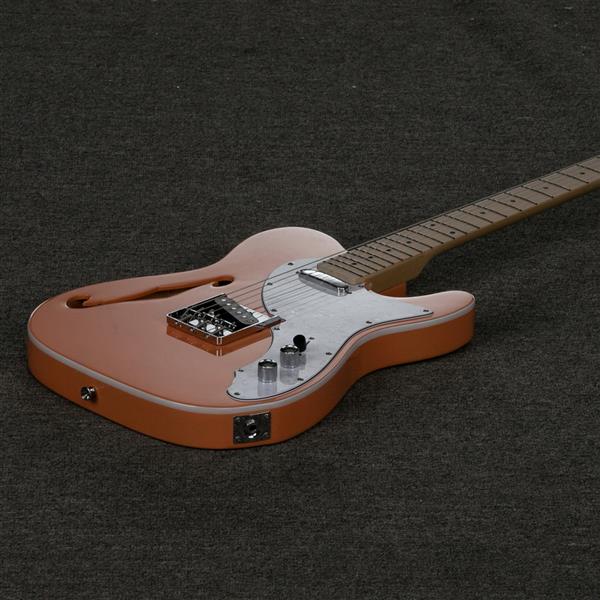 【AM不售卖】GTL 半空心单-单拾音器 玫瑰木指板 橘红色-白珍珠护板 S201 TL电吉他-19