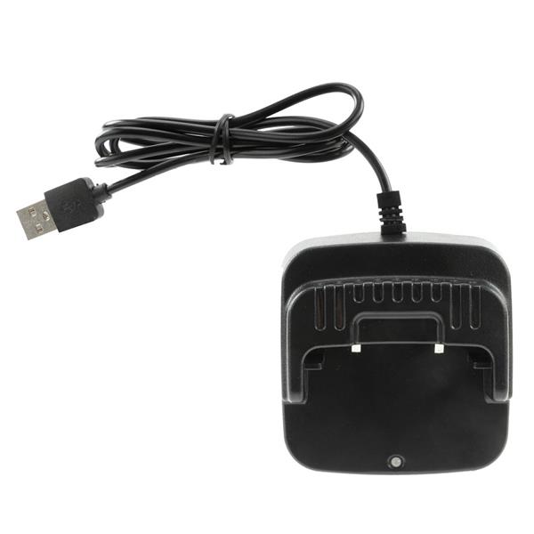 pofung USB 2pcs F8 2W 1500mAh 16信道黑色可拆卸面板固定天线USB一体充 成人 模拟对讲机-11
