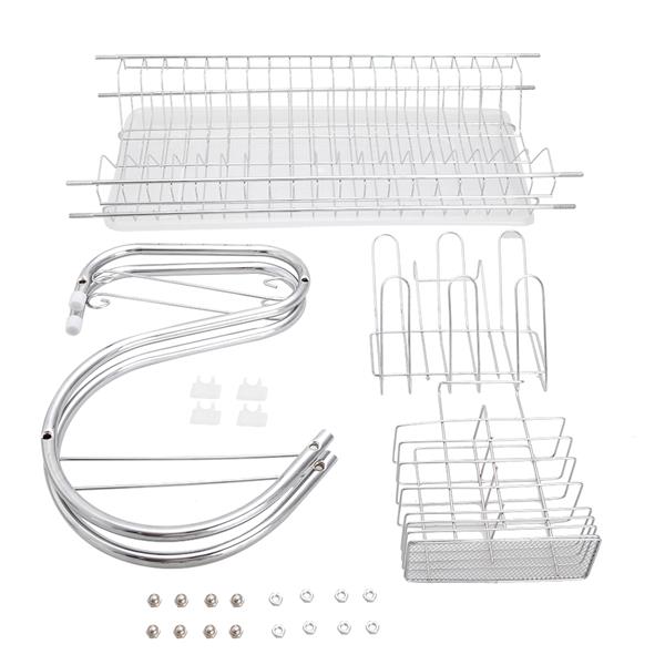 67cm宽 多功能S型碗架 / 双层碗架 / 收纳架-6
