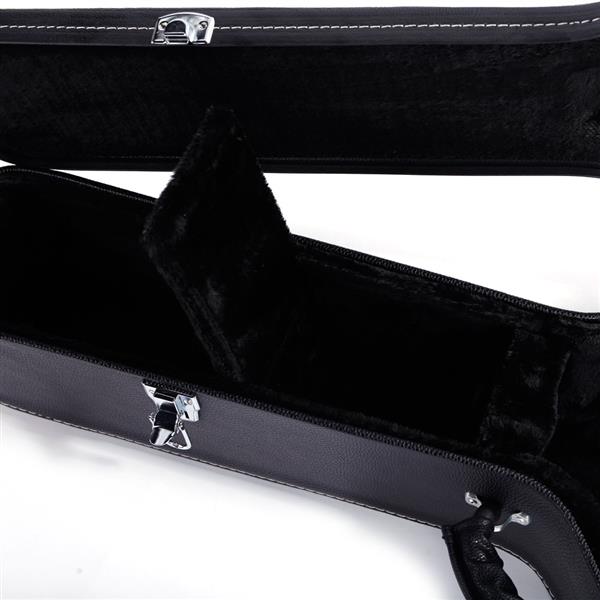 【AM不售卖】PVC 随琴身鼓面型 黑色细纹 41in民谣 吉他皮盒-13