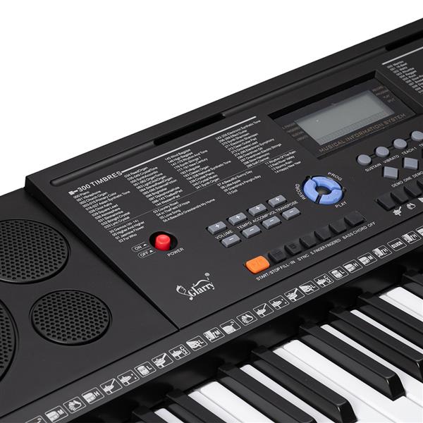 【AM不售卖】GEP-102 61键 黑色 教学多功能 电子琴+支架套装-26