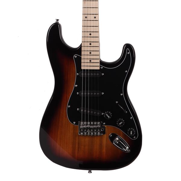 【AM不售卖】GST 单-单-单拾音器 枫木指板 日落色-黑护板 S102 ST电吉他-7
