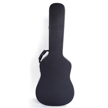 【AM不售卖】PVC 随琴身型 黑色细纹 41in民谣 吉他皮盒